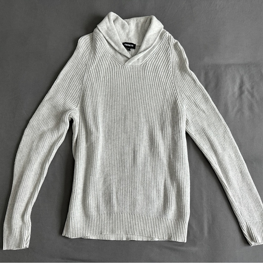 EXPRESS Men’s Shawl-Collar Sweater